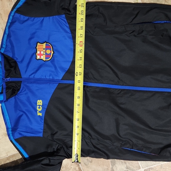 FCB Men's Black and Blue Jacket SIZE S. - Picture 10 of 13